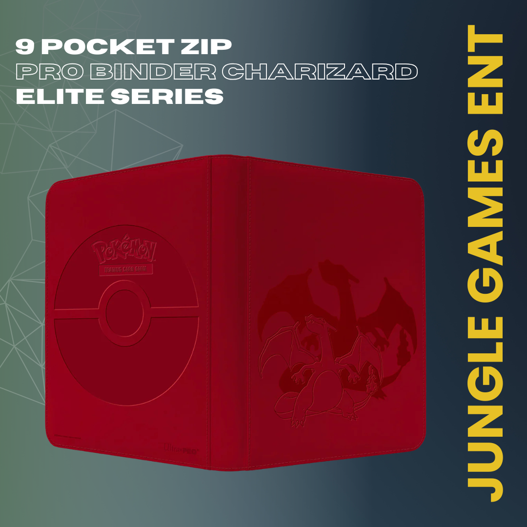 Pokémon Charizard 9-Pocket Zippered PRO-Binder | Holds 360 Cards