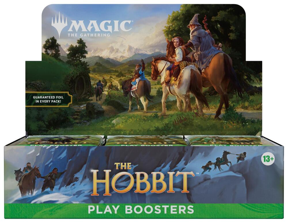 Magic: The Gathering | The Hobbit Play Booster Box – 30 Packs + Middle-earth Box Topper