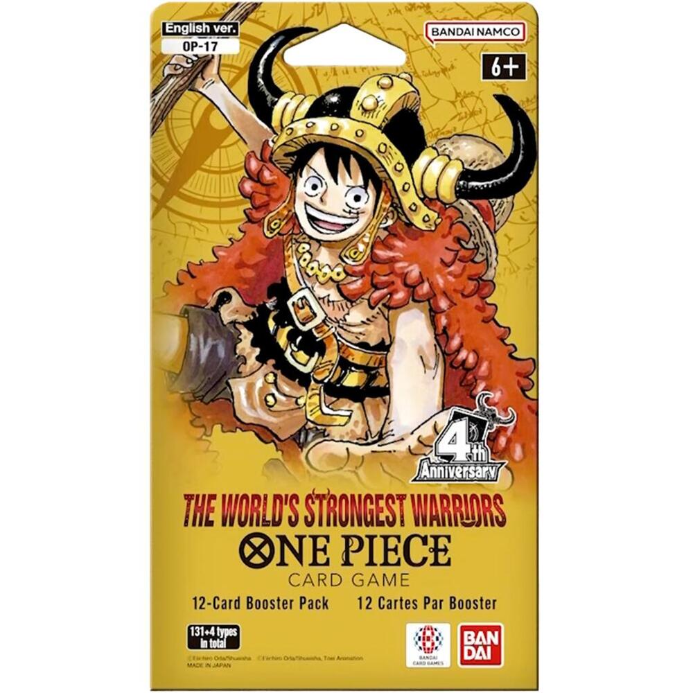 ONE PIECE Card Game OP-17 Sleeved Booster Pack – 12 Cards