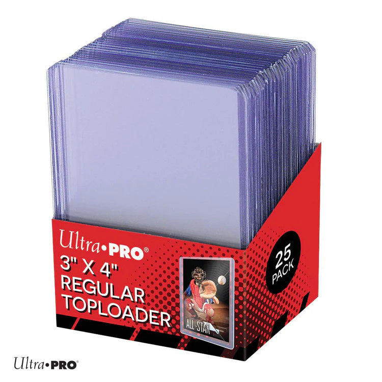 Ultra PRO Toploaders® 3" x 4" Standard Size Card Holders (25 Count)