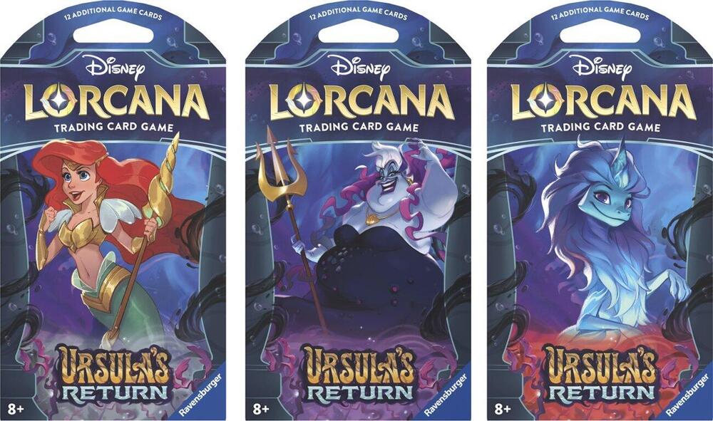 Disney Lorcana: Ursula’s Return – Sleeved Booster Pack