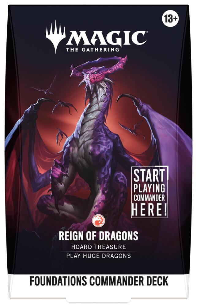 Magic: The Gathering Foundations β Reign of Dragons Commander Deck