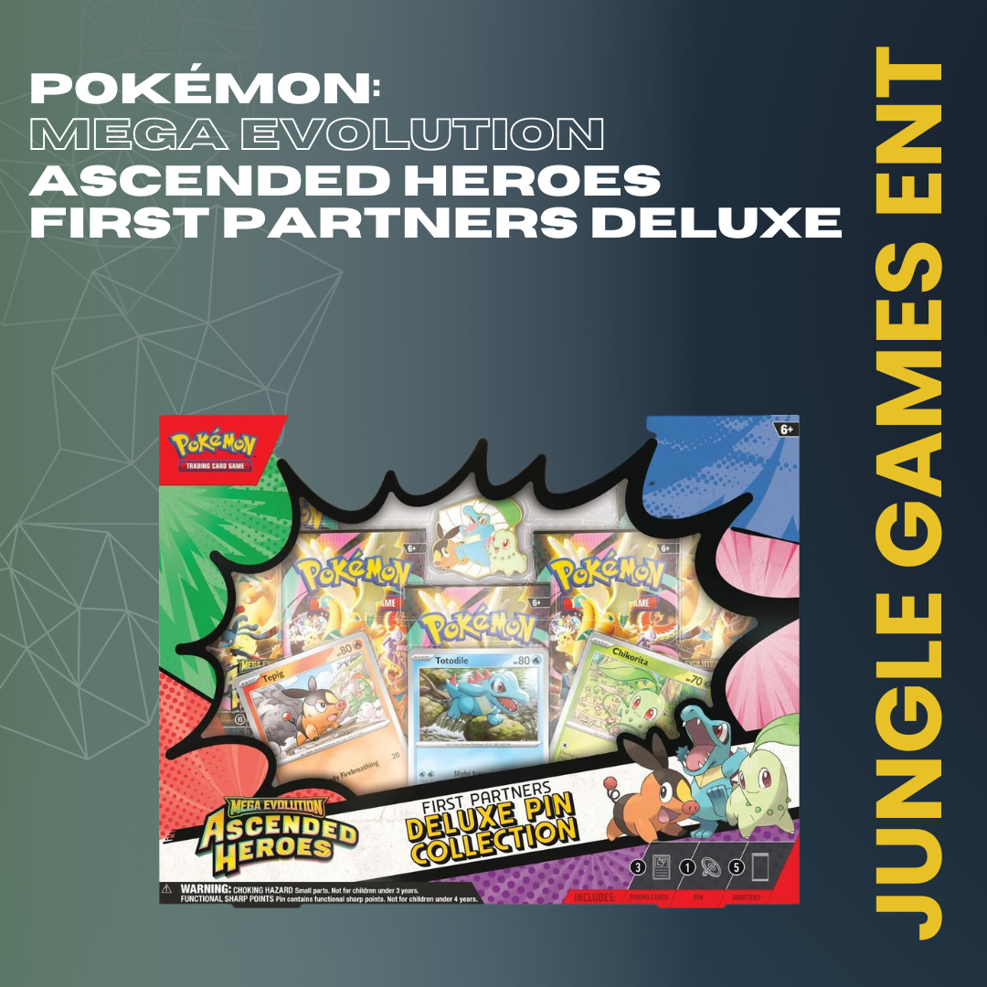 Mega Evolution—Ascended Heroes First Partners Deluxe Pin Collection