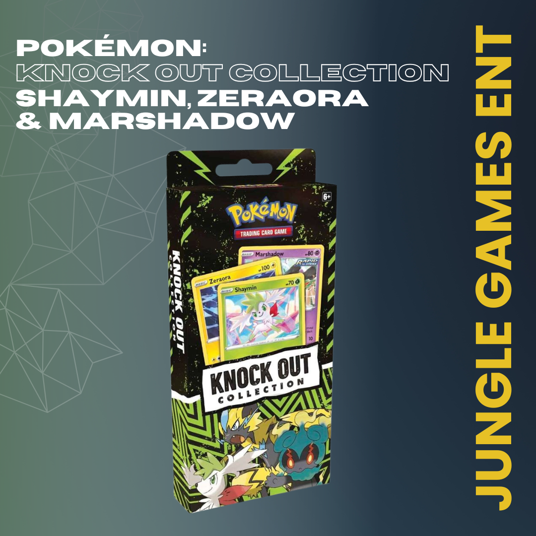 Pokémon TCG: Knock Out Collection — Shaymin, Zeraora & Marshadow