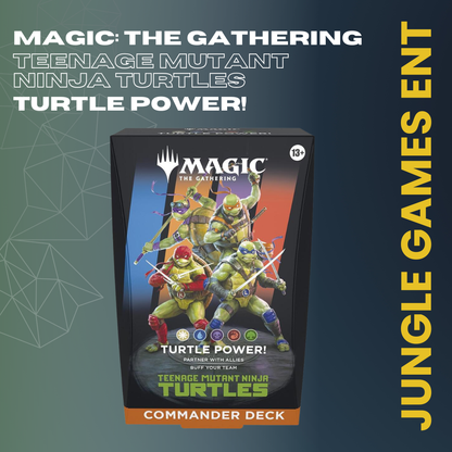 Teenage Mutant Ninja Turtles Commander Deck - Turtle Power! - Commander: Teenage Mutant Ninja Turtles (TMC)