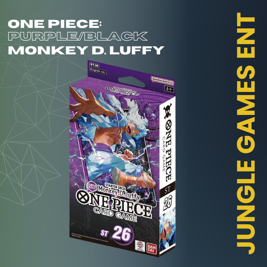 Starter Deck 26: PURPLE/BLACK Monkey.D.Luffy - Starter Deck 26: PURPLE/BLACK Monkey.D.Luffy (ST-26)
