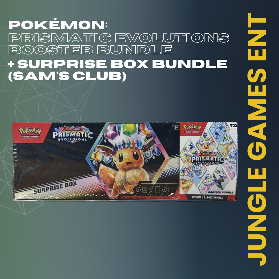 Prismatic Evolutions Booster Bundle + Surprise Box Bundle (Sam's Club) - SV: Prismatic Evolutions (PRE)