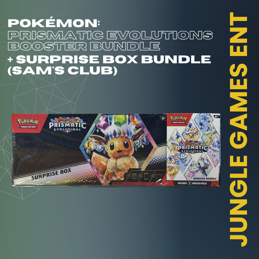 Prismatic Evolutions Booster Bundle + Surprise Box Bundle (Sam's Club) - SV: Prismatic Evolutions (PRE)
