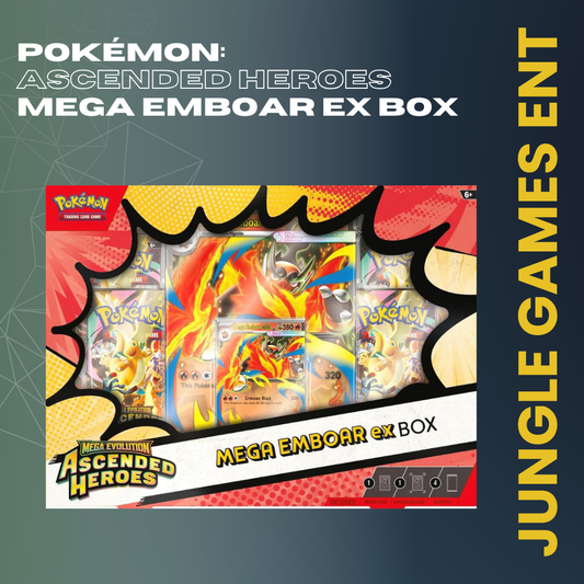 Ascended Heroes Mega Emboar ex Box - ME: Ascended Heroes (ASC)