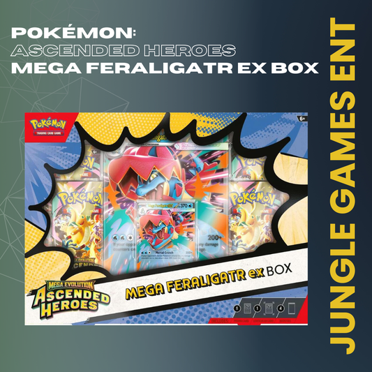 Ascended Heroes Mega Feraligatr ex Box - ME: Ascended Heroes (ASC)