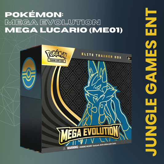 Pokémon TCG: Mega Evolution Elite Trainer Box — Mega Lucario (ME01)