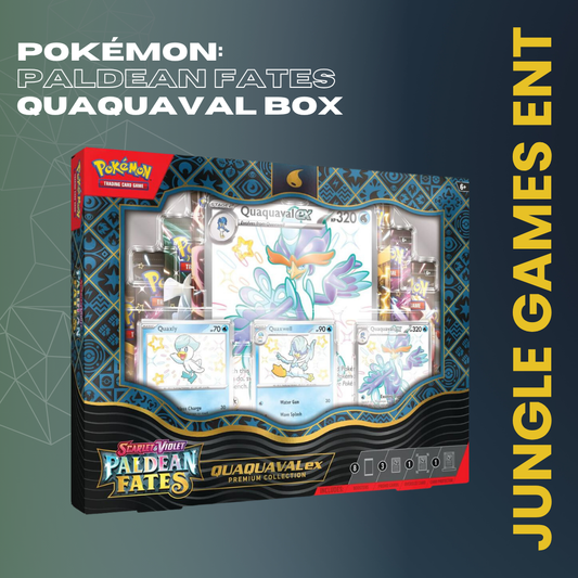 Pokémon Paldean Fates Quaquaval ex Premium Collection