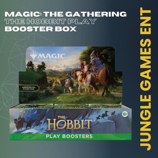 Magic: The Gathering | The Hobbit Play Booster Box – 30 Packs + Middle-earth Box Topper