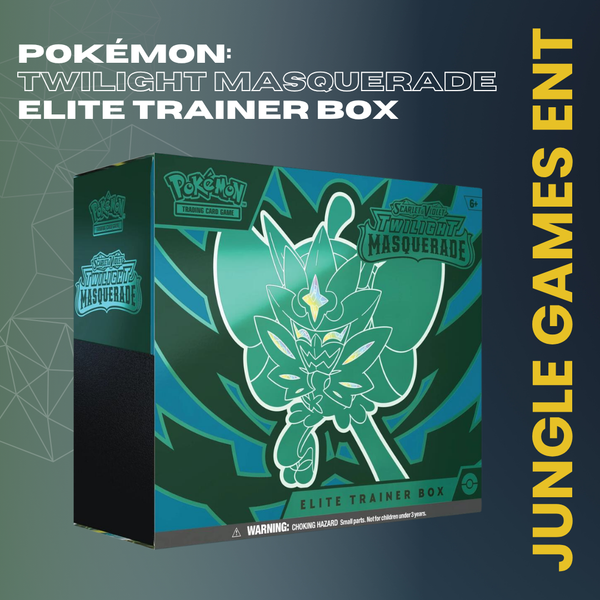 Pokémon: Twilight Masquerade — Elite Trainer Box (ETB) – Jungle