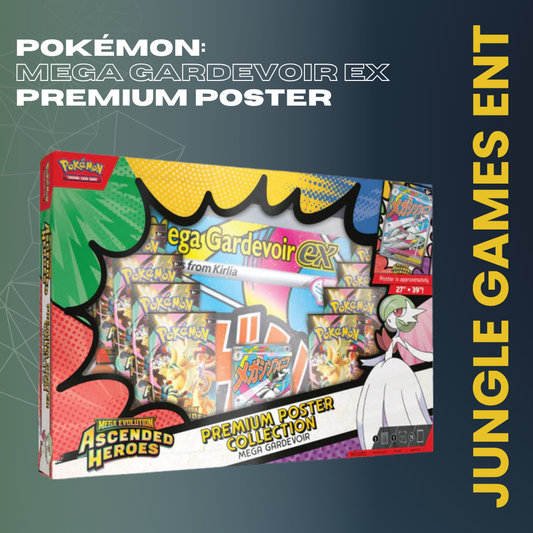 Pokémon Mega Gardevoir ex Premium Poster Collection – Ascended Heroes