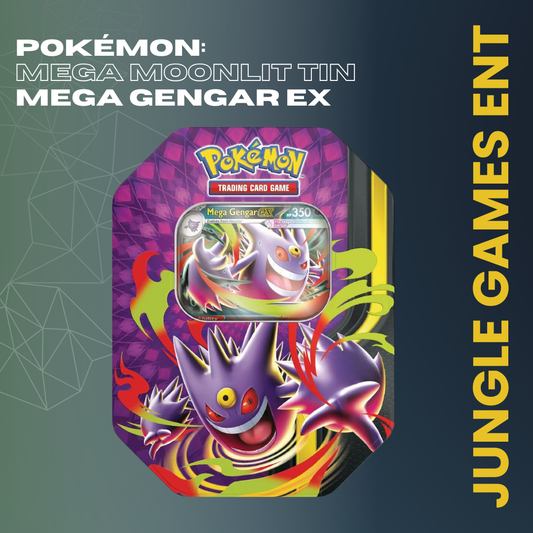Pokémon TCG: Mega Moonlit Tin – Mega Gengar ex