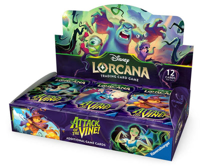 Disney Lorcana: Attack of the Vine! Booster Box | 24 Factory Sealed Booster Packs