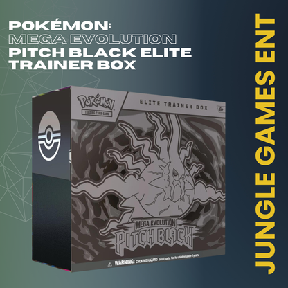 Pokémon TCG: Mega Evolution—Pitch Black Elite Trainer Box (ETB)