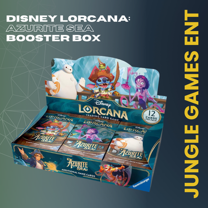 Disney Lorcana: Azurite Sea Booster Box - Azurite Sea (6)