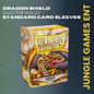 Dragon Shield Matte Gold Standard Card Sleeves (100 Count)