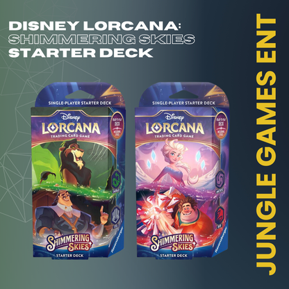 Disney Lorcana: Shimmering Skies Starter Deck [Set of 2]