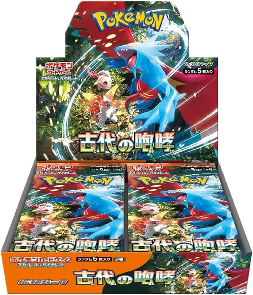 Pokemon Ancient Roar Booster Box - SV4K