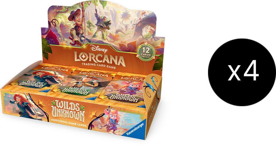 Disney Lorcana: Wilds Unknown – Booster Box Case