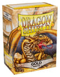 Dragon Shield Matte Gold Standard Card Sleeves (100 Count)