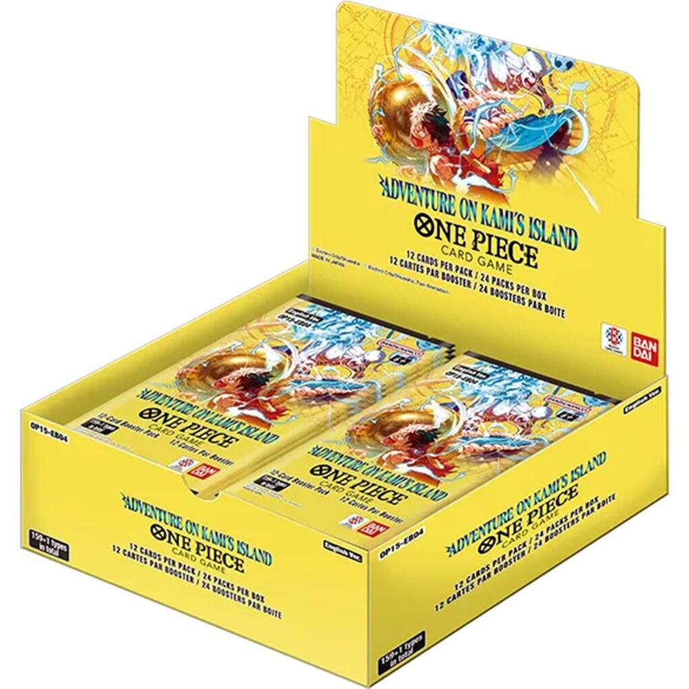 One Piece Card Game OP-15 Booster Box – Adventure on Kami’s Island (24 Packs, Japanese, Factory Sealed)
