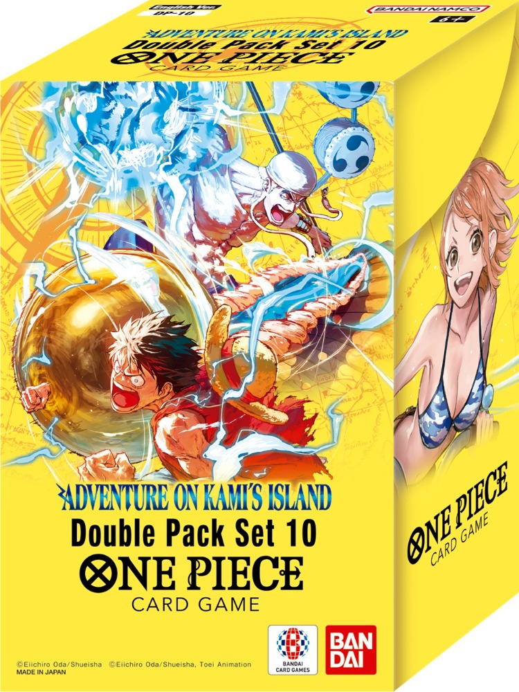 One Piece TCG Double Pack Set Vol. 10 (DP-10) – Adventure on Kami’s Island