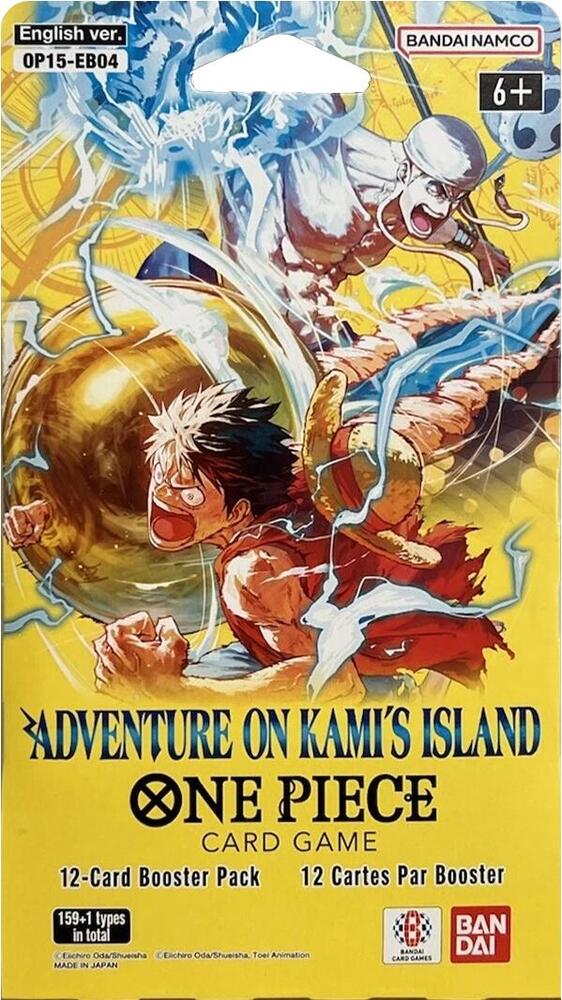 One Piece Card Game: Adventure on Kami’s Island Sleeved Booster Pack (OP-15 / EB04)