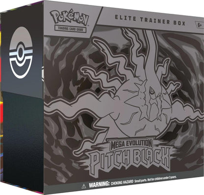 Pokémon TCG: Mega Evolution—Pitch Black Elite Trainer Box (ETB)