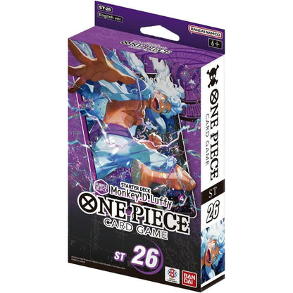 Starter Deck 26: PURPLE/BLACK Monkey.D.Luffy - Starter Deck 26: PURPLE/BLACK Monkey.D.Luffy (ST-26)