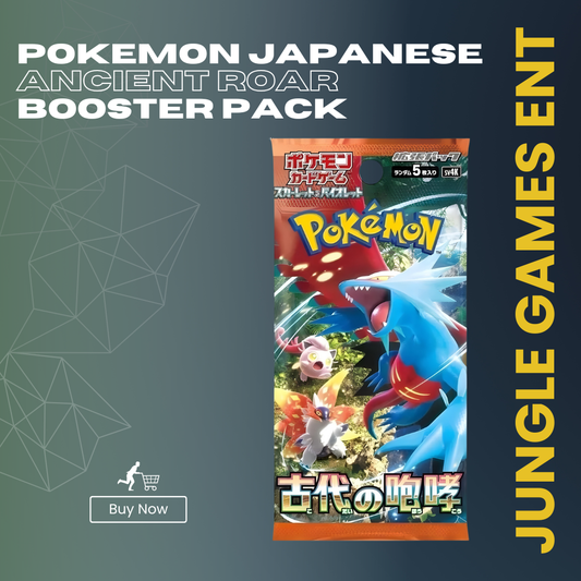 Pokemon Japanese Ancient Roar Booster Pack - SV4K