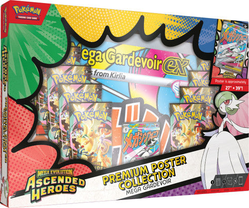 Pokémon Mega Gardevoir ex Premium Poster Collection – Ascended Heroes