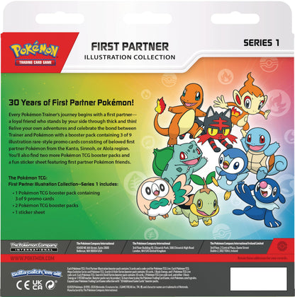 Pokémon TCG: First Partner Illustration Collection – Series 1 (30th Anniversary)