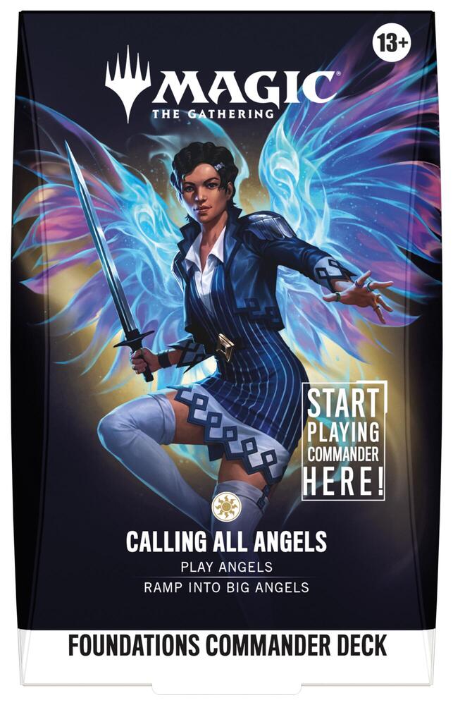 Magic: The Gathering Foundations – Calling All Angels Commander Deck