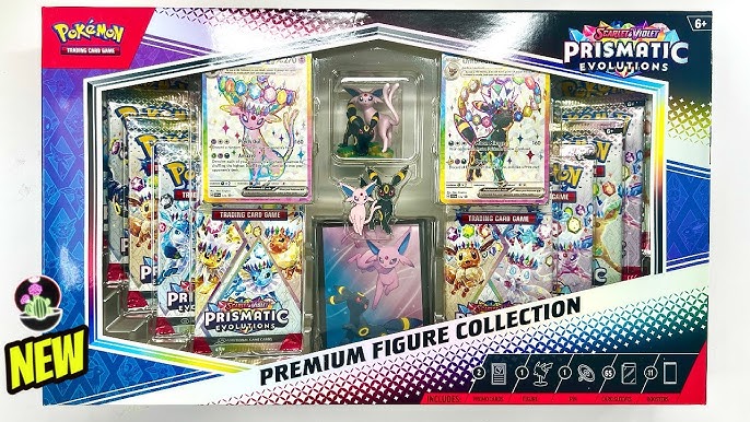 Pokémon TCG: Prismatic Evolutions Premium Figure Collection – Espeon & Umbreon