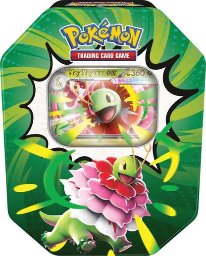 Pokémon TCG: Mega Evolution—Ascended Heroes Tin – Mega Meganium ex