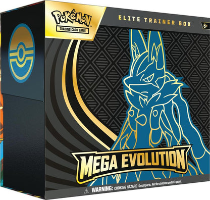 Pokémon TCG: Mega Evolution Elite Trainer Box — Mega Lucario (ME01)