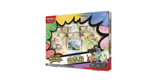 Pokémon TCG: Mega Evolution—Ascended Heroes First Partners Deluxe Pin Collection
