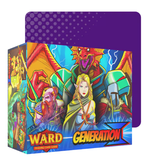 Ward Trading Card Game Generation 1 Edition 2 Booster Box | 24 Factory Sealed Booster Packs