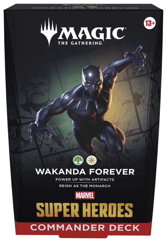 Magic: The Gathering | Marvel Super Heroes – Wakanda Forever Commander Deck